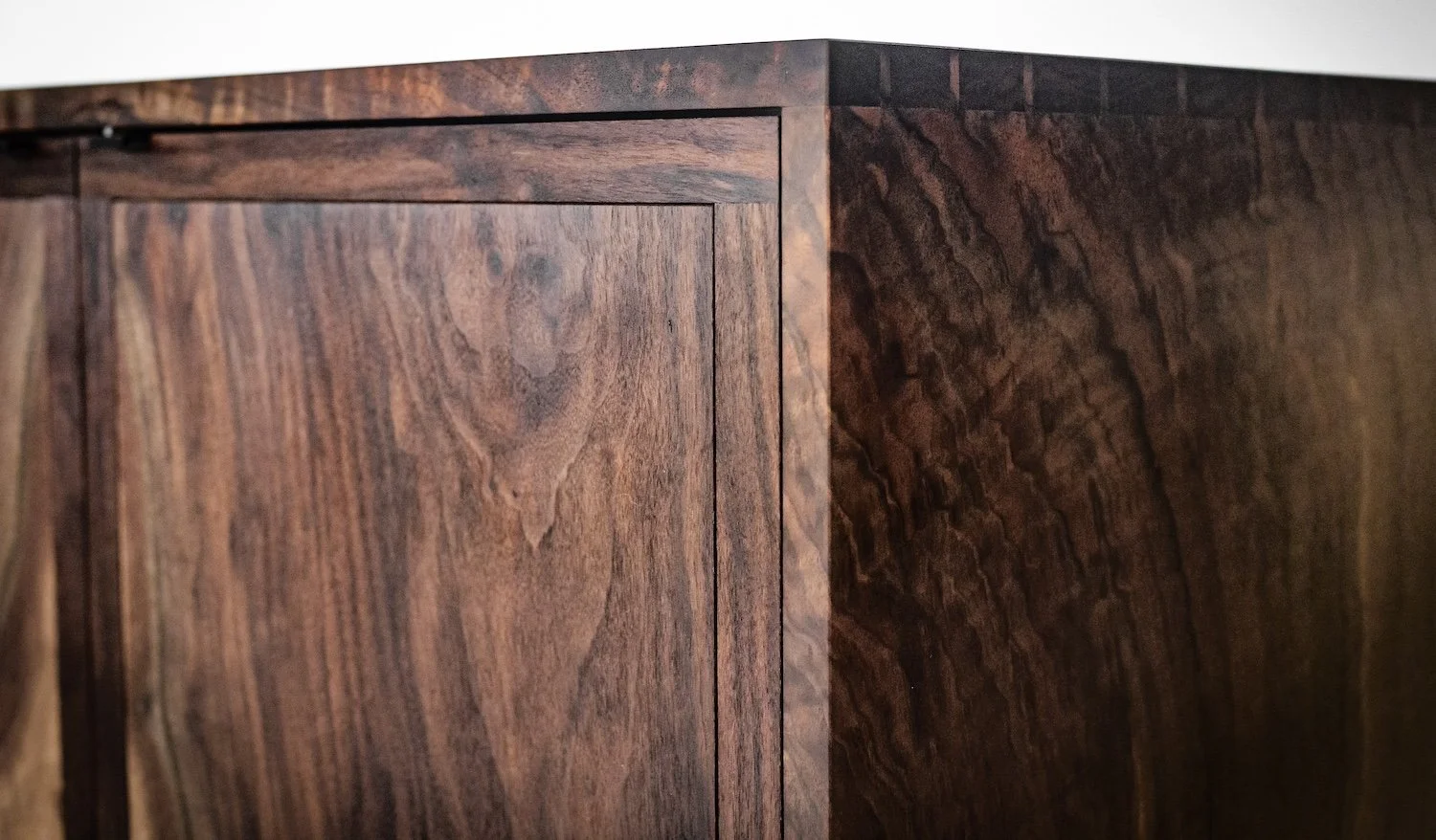 Custom Walnut Credenza