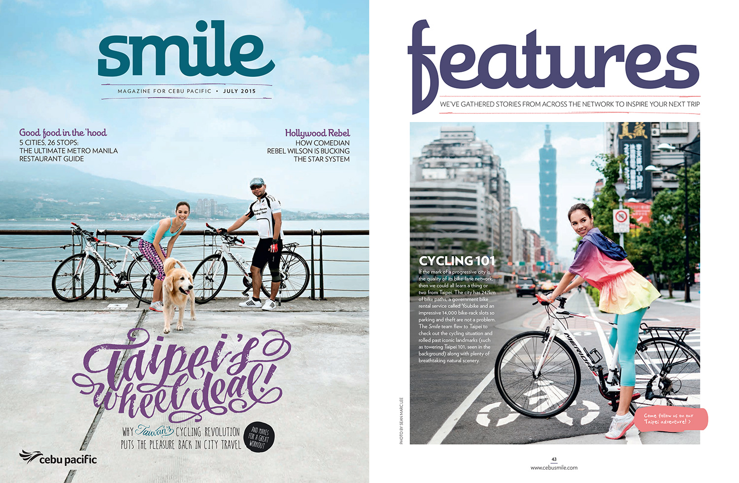  Cebu Airlines Smile Magazine July 2015 