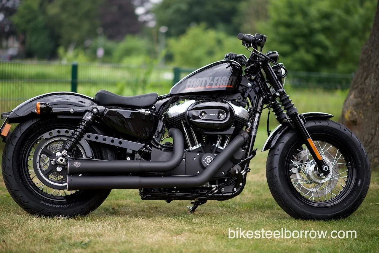 Harley Davidson 2014 XL1200X Forty Eight Blackout — Bike, Steel & Borrow