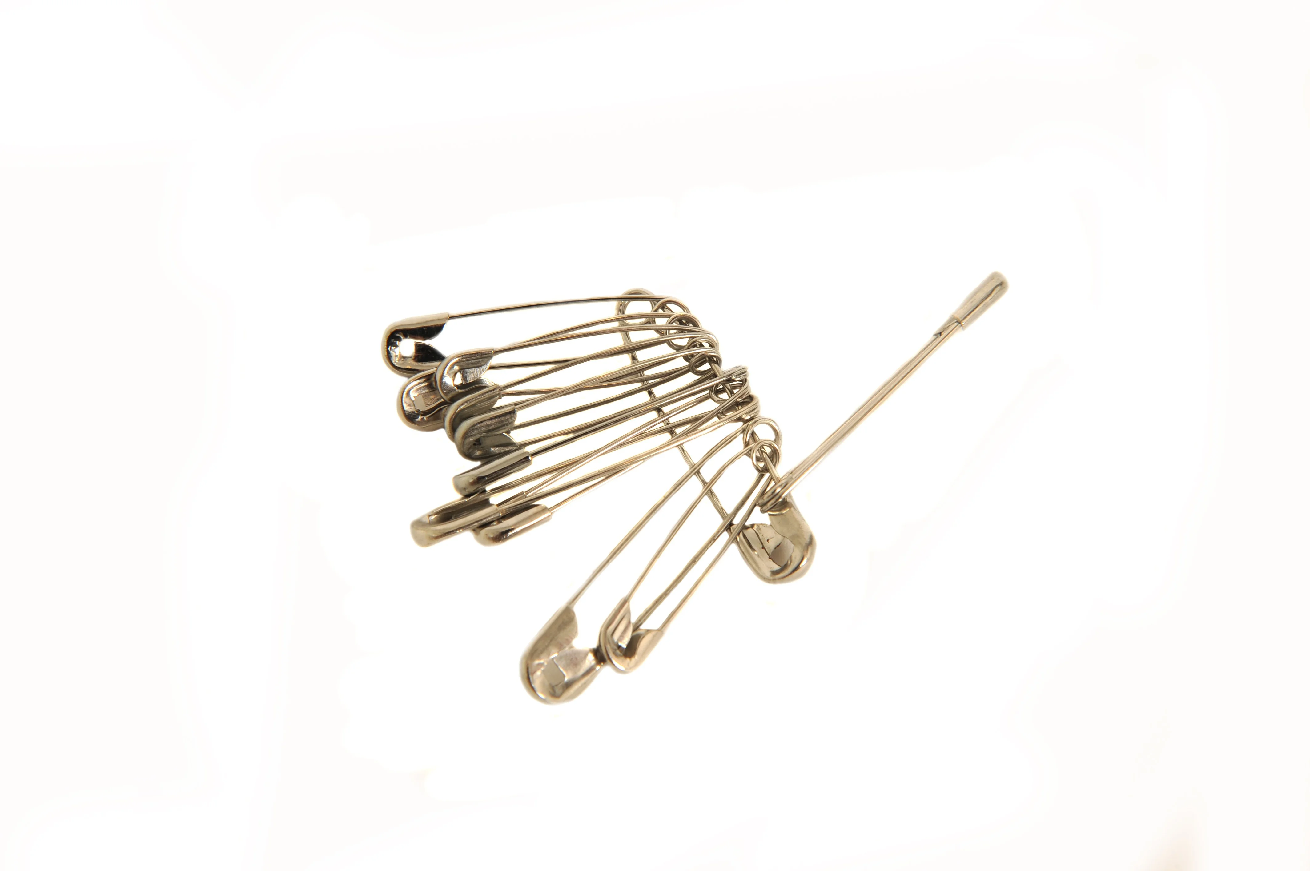 Safety Pins x 12 (£0.60 + VAT)