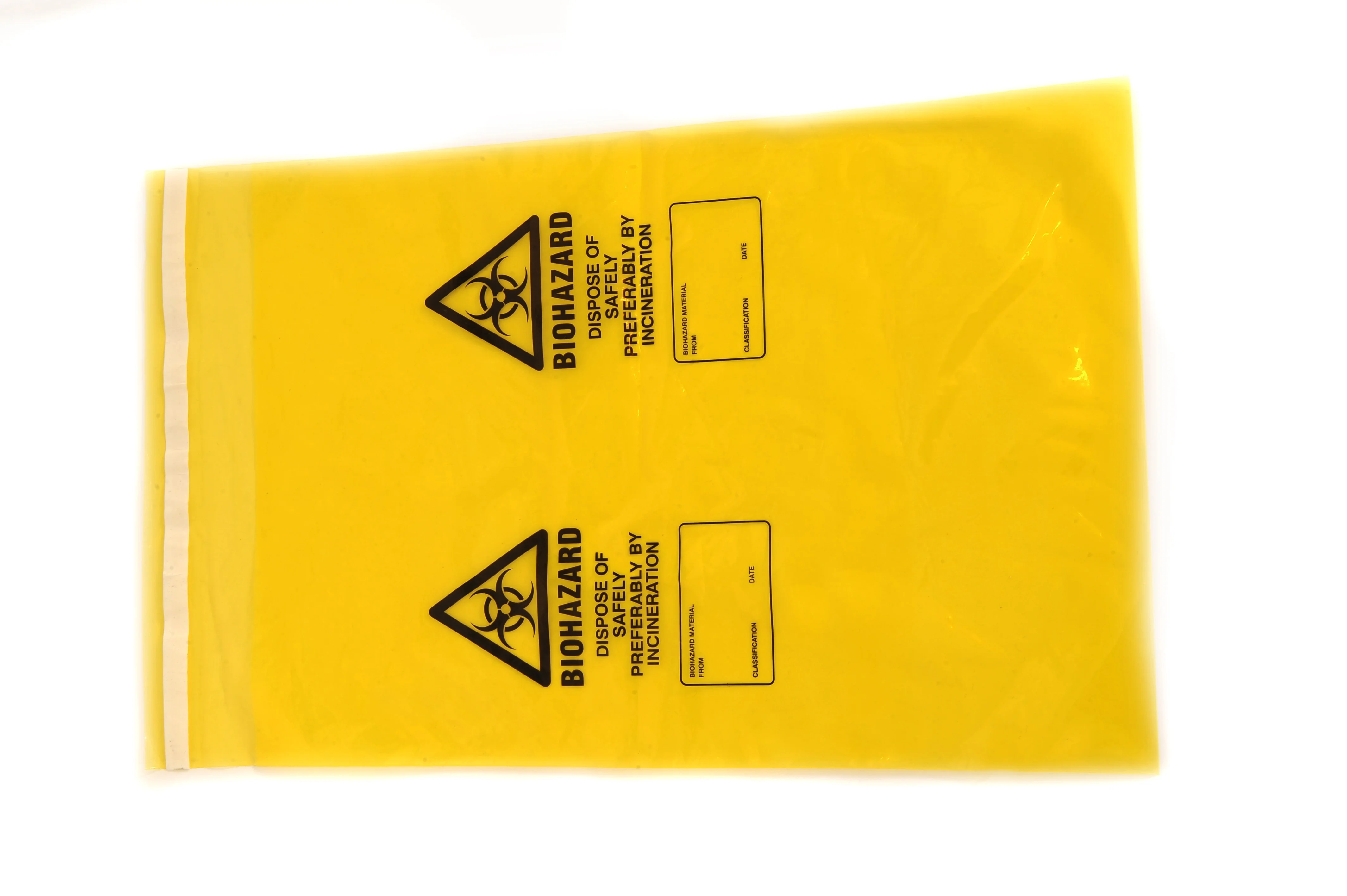 50 Biohazard bags - 20.5cm x 30.5cm (£7.99 + VAT)