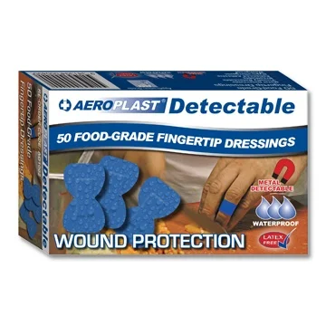 Aeroplast Detectable Food Grade, Fingertip Dressings - 50 per box (£12.35 + VAT)