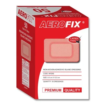 Aerofix Non Woven Adhesive Island Dressings (Latex Free), 8cm x 10cm - Box of 50 (£9.95 + VAT)