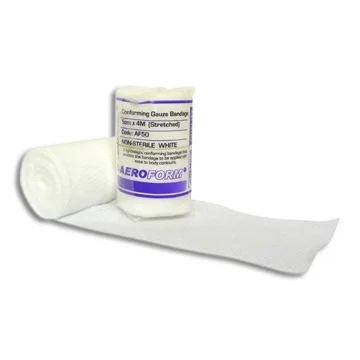 Aeroform Conforming Gauze Bandage (non-sterile white) 5cm x 4m - Pack of 12 (£6.75 + VAT)