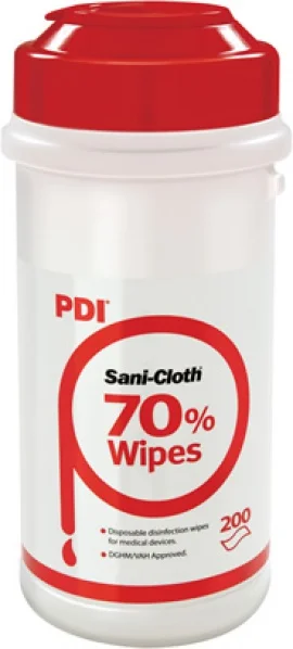Alcohol Wipes: PDI Sani-Cloth 70 Canisters - 200 Wipes = (£10.99 + VAT)