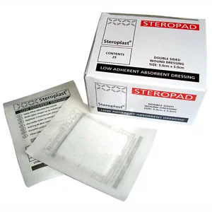 Steropad Low Adherent Dressing 5cm x 5cm - pack of 25 (£5.50 + VAT)