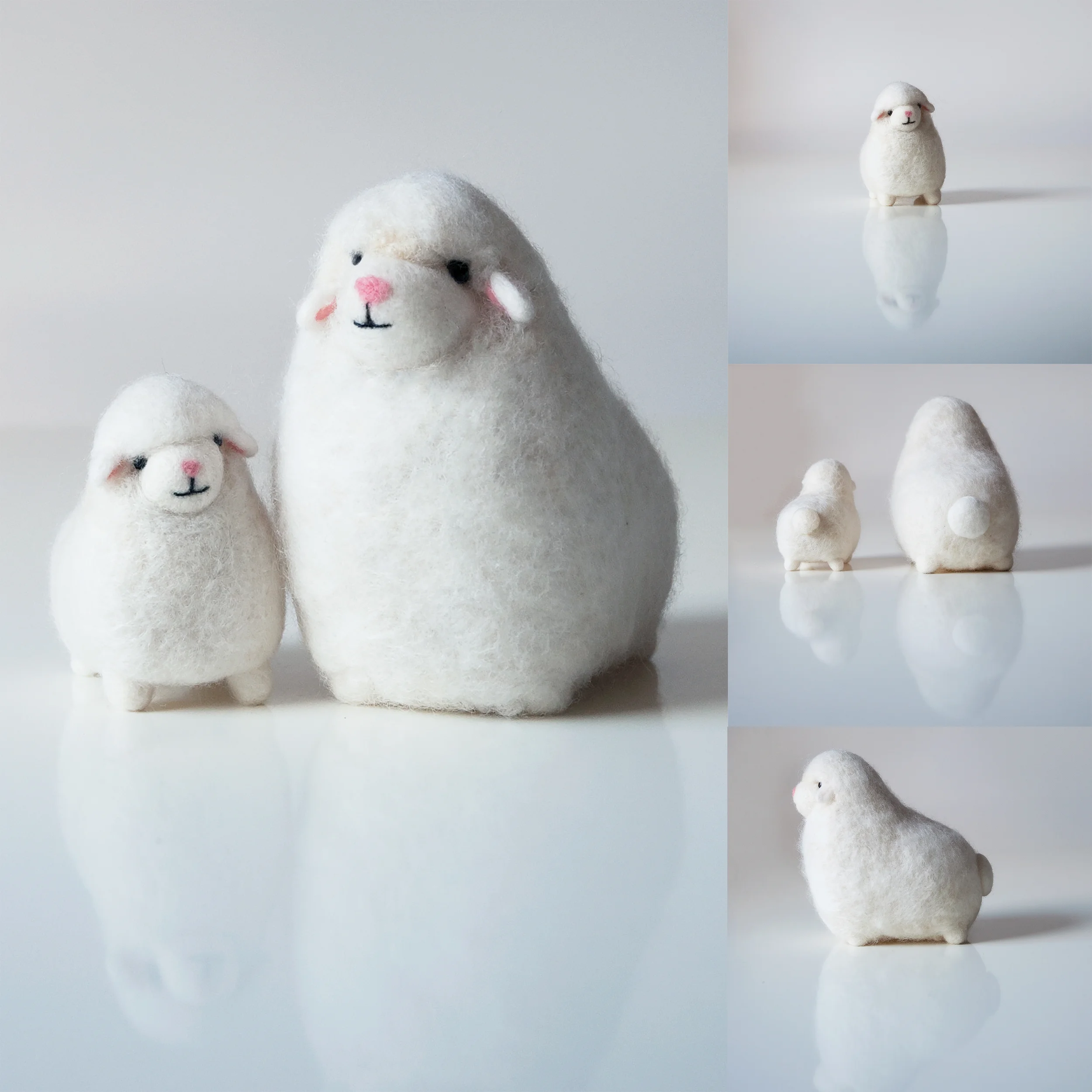 Cute Felted Sheep