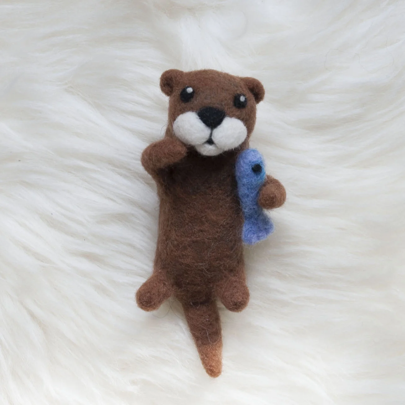 Needle Felted Baby Otter Brooch Pin.jpg