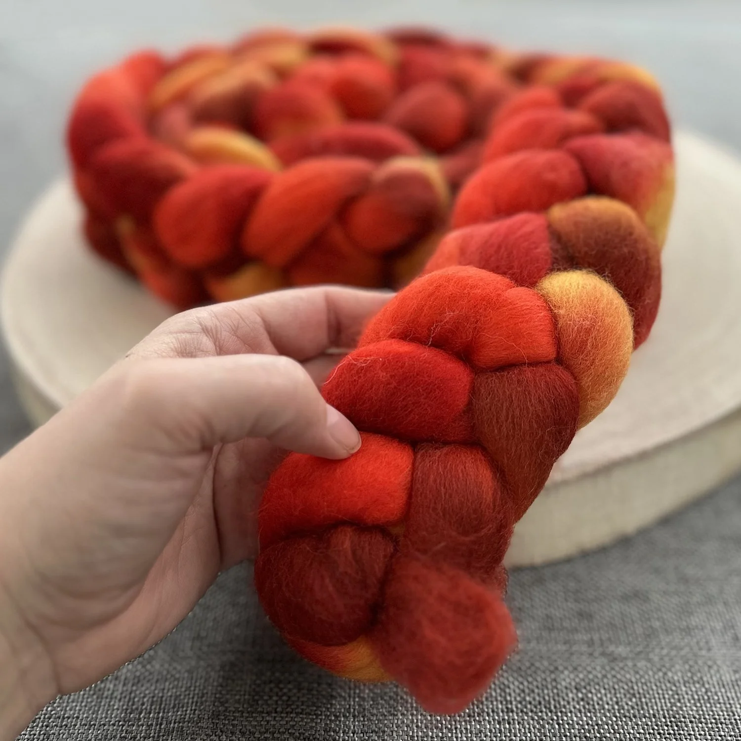 Hand Dyed Merino Wool Into The Fire 2.jpg