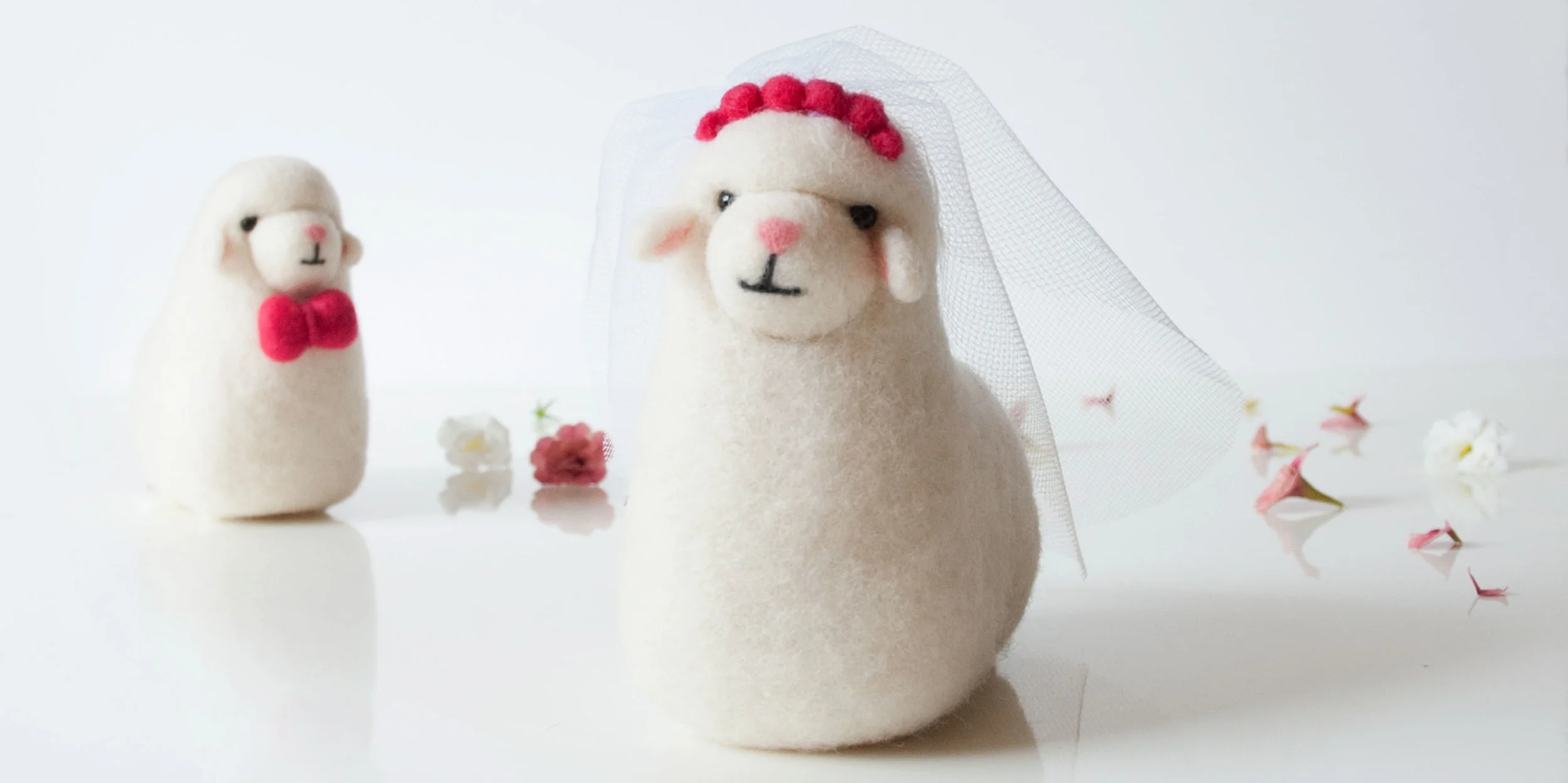 Custom wedding cake toppers