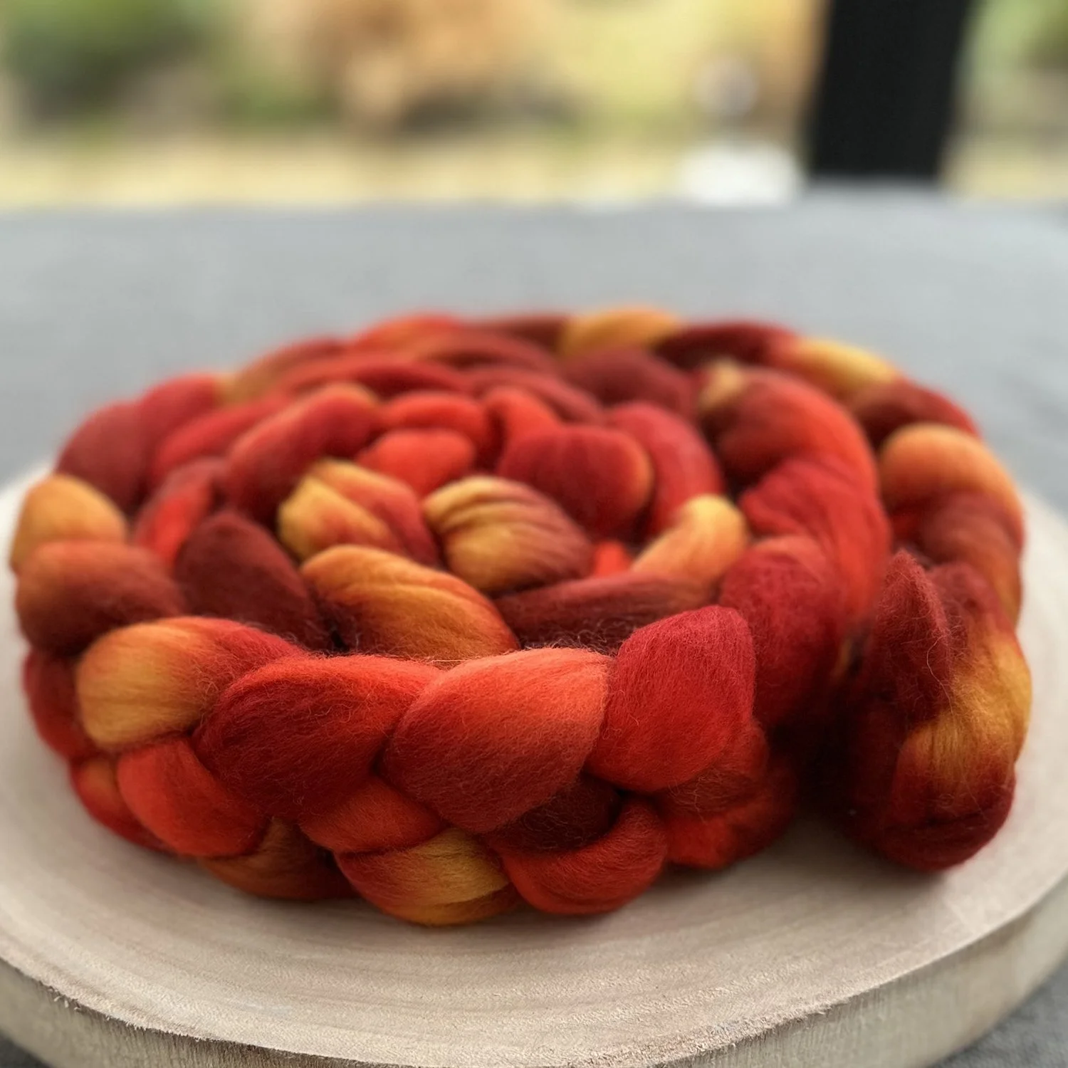 Hand Dyed Merino Wool Into The Fire 3.jpg