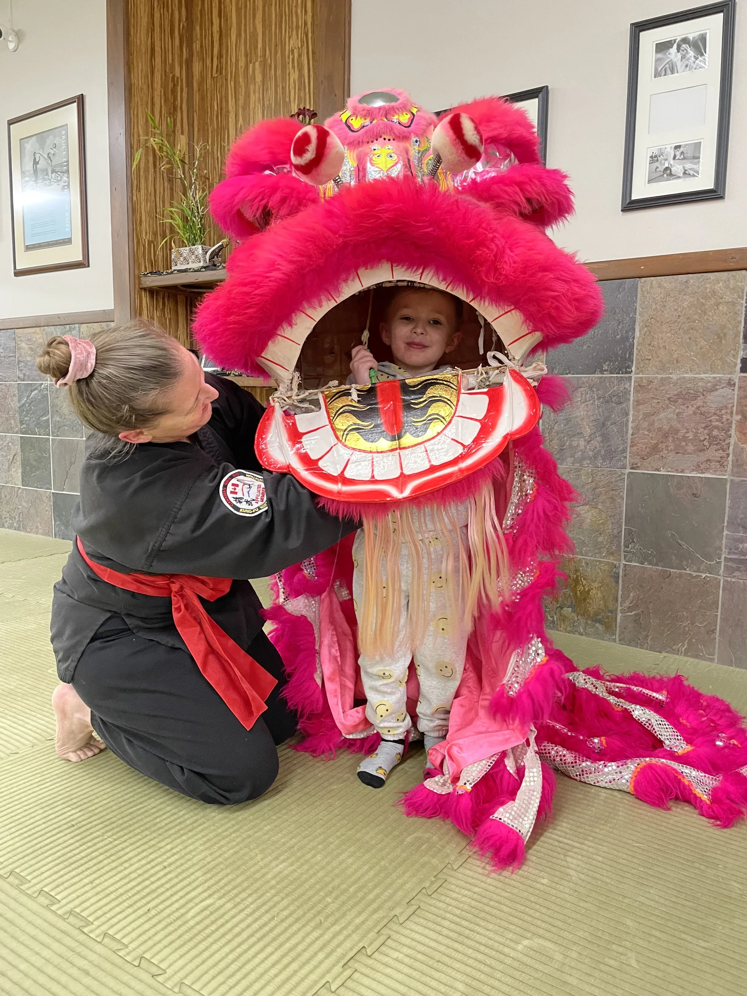 Lil Leopard Lion Dance Classes