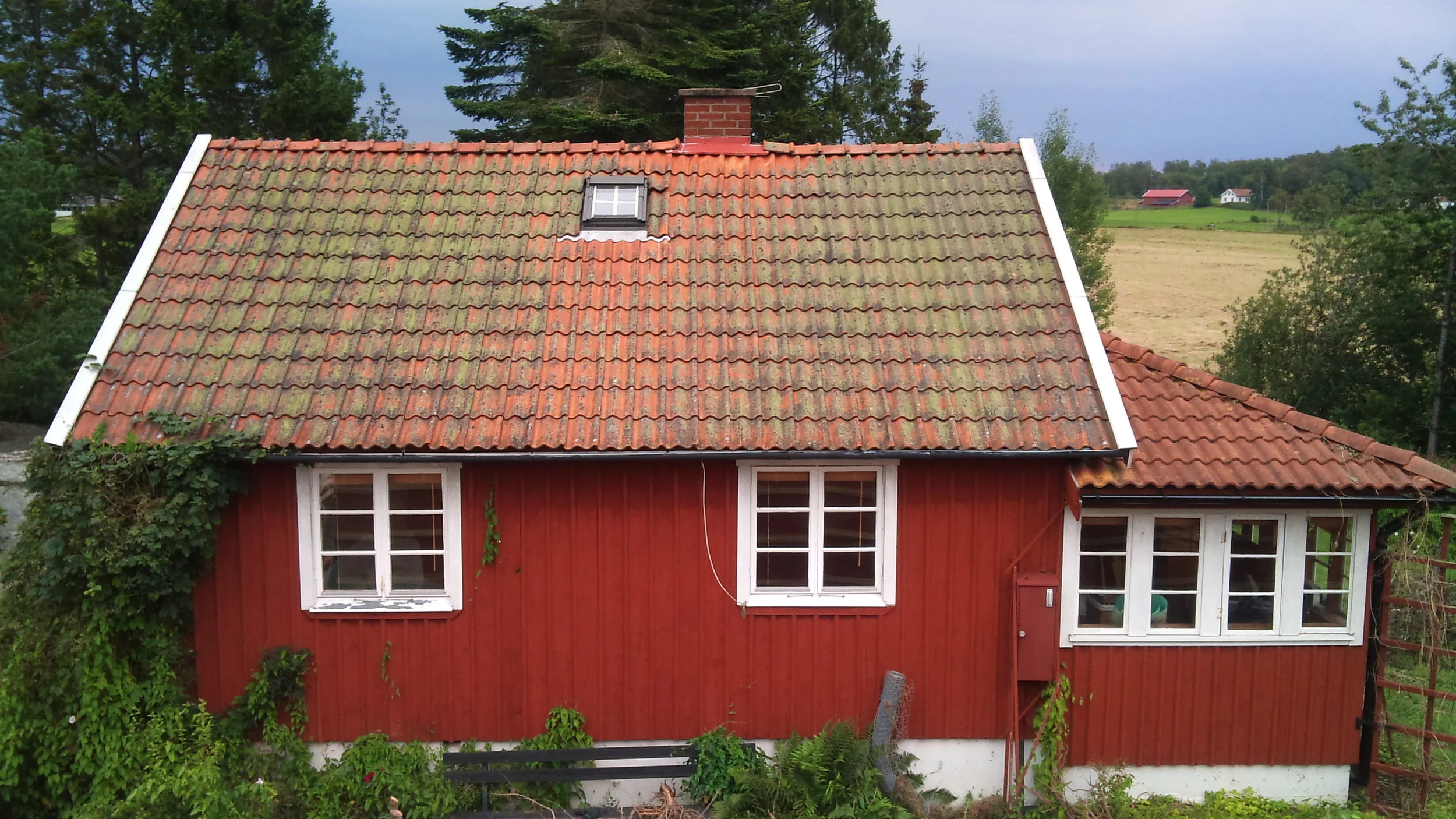 fritids som huset såg ut vid övertagandet
