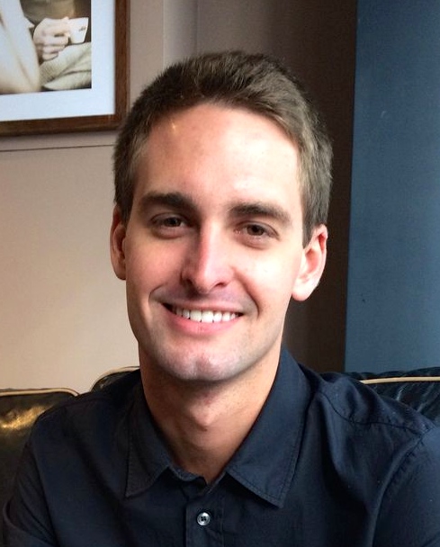 Snapchat founder, Evan Spiegel