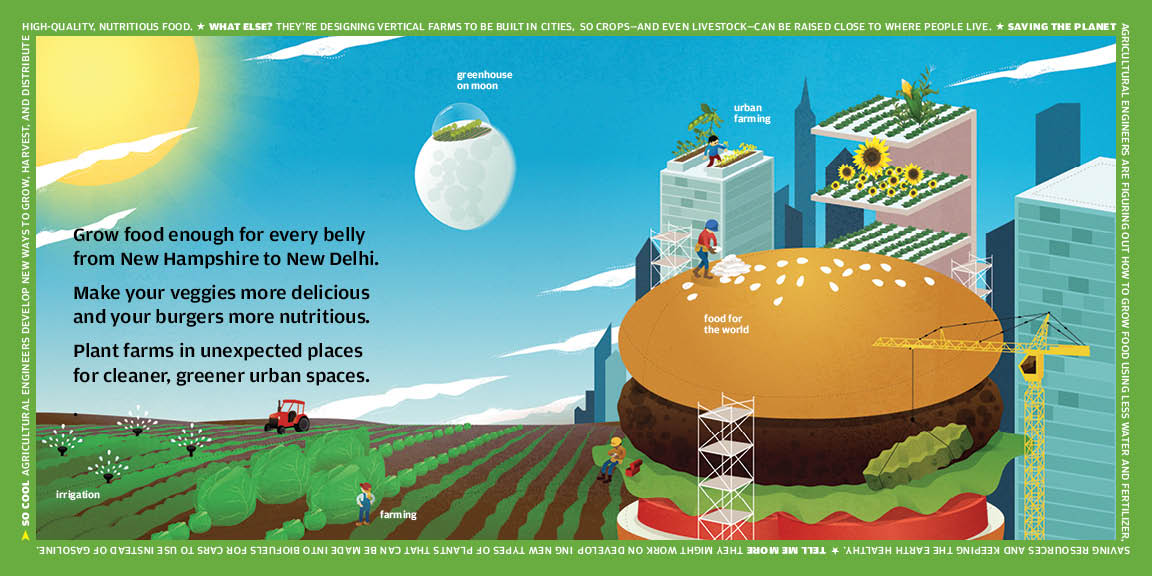 The rhymes and illustrations work to inspire kids to imagine they can change the world through engineering. The edge text helps teachers and parents fill out understanding of the particular field of engineering under discussion.
