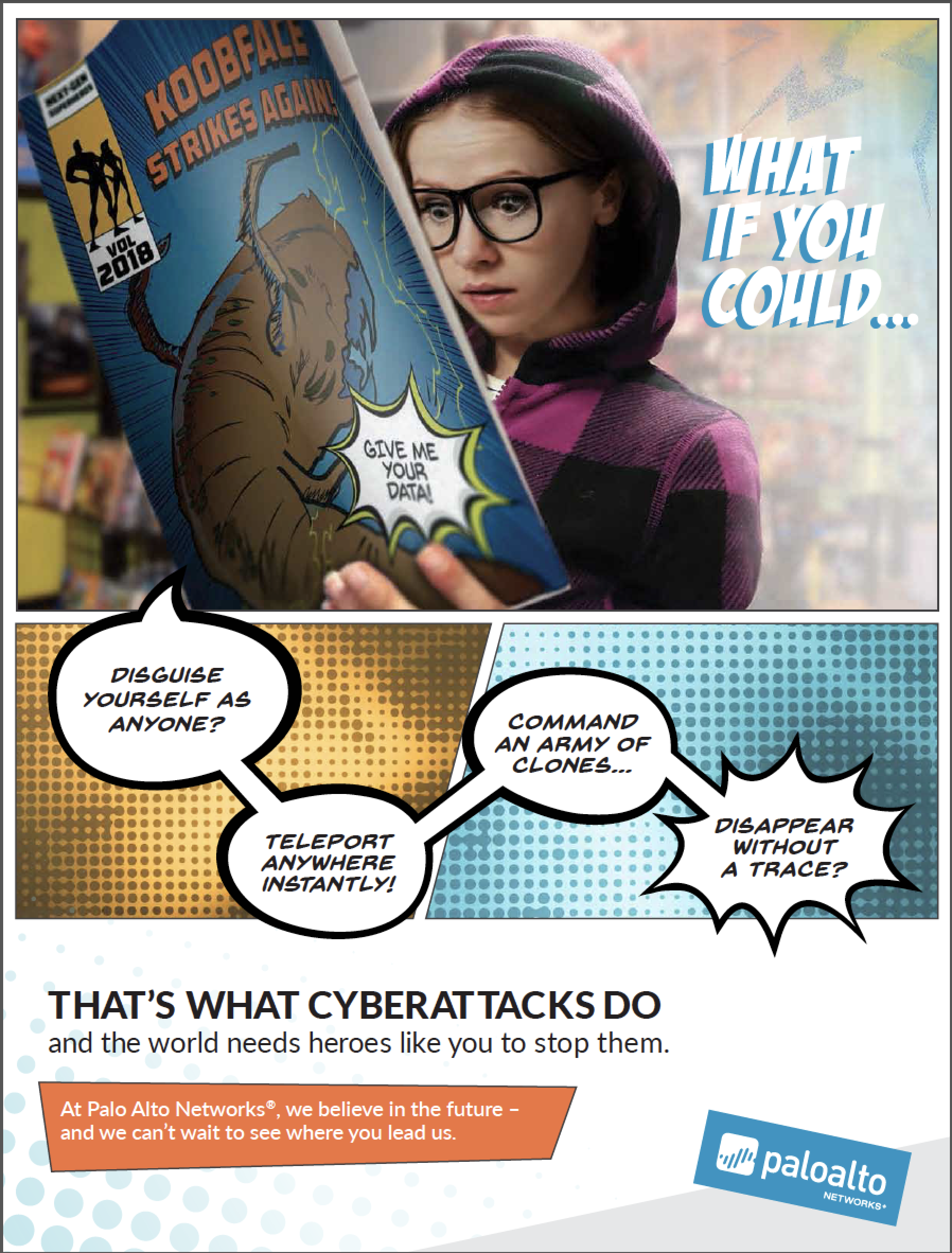 Example of custom back-cover ad