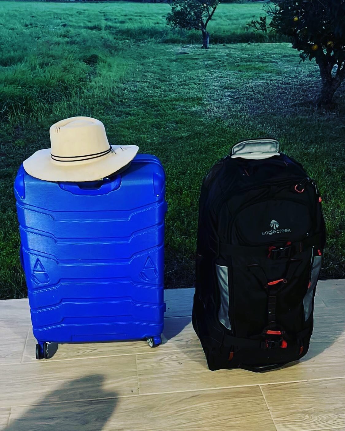 These babies are coming 🏡 home!!! ❤️❤️❤️

Today feels like a big day! These bags are the last of my things in Spain. They are coming home next week! ❤️❤️❤️ that hat was a gift for 45 birthday and I&rsquo;ve been dying to wear it. There&rsquo;s a jac