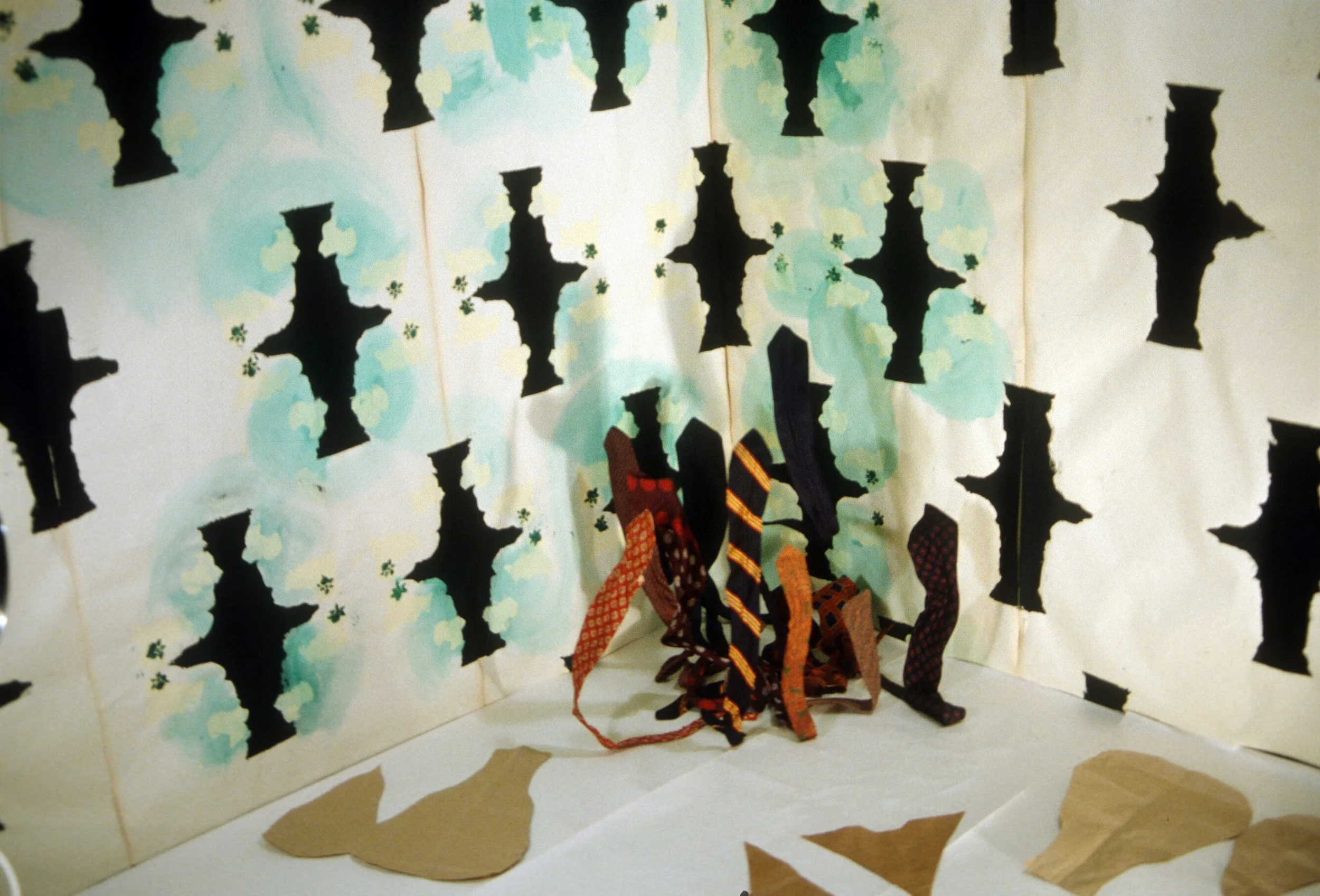 Frank Kuenstler's Necktie Flames, 2003. San Francisco.