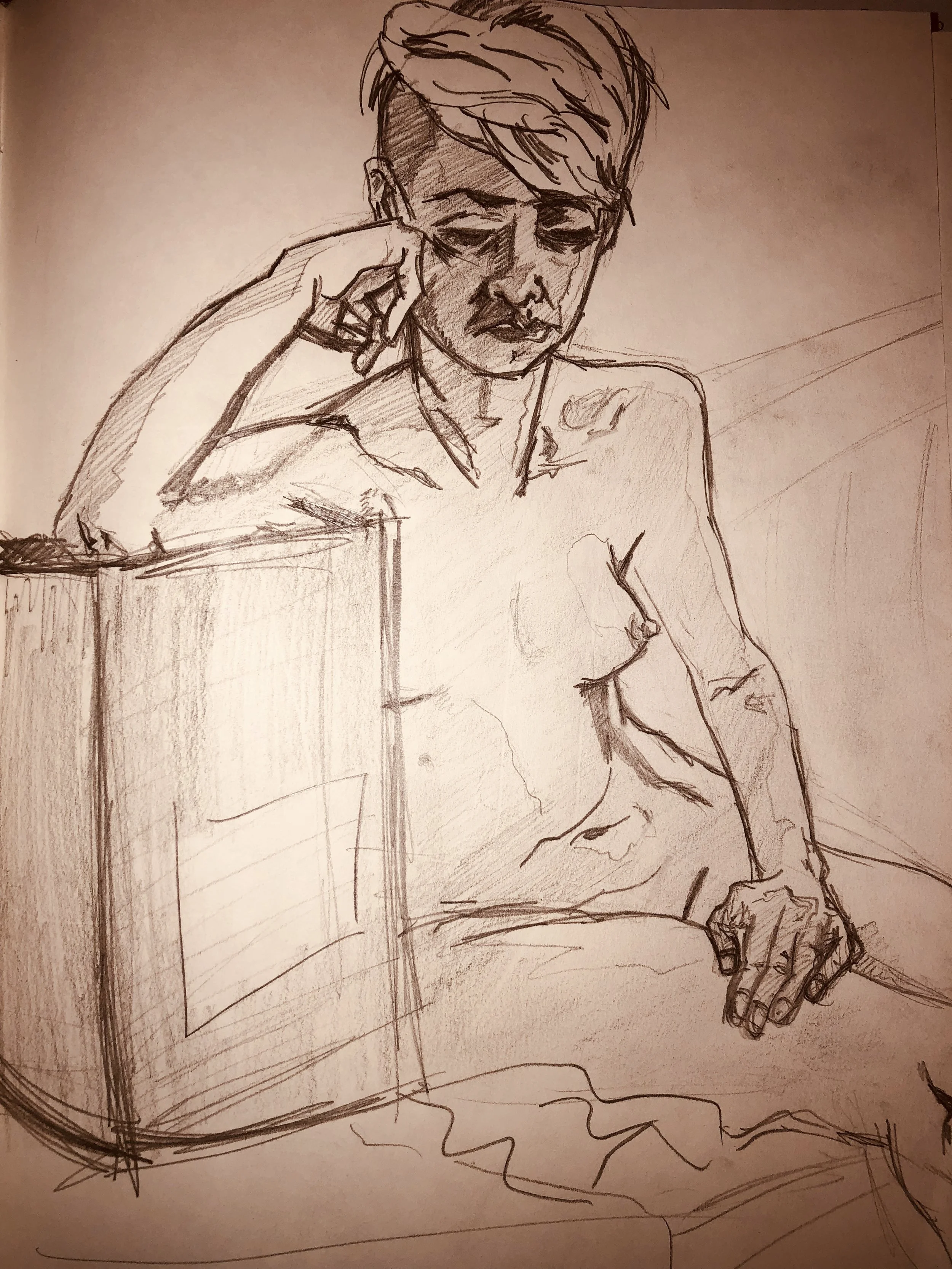 half-hour pose