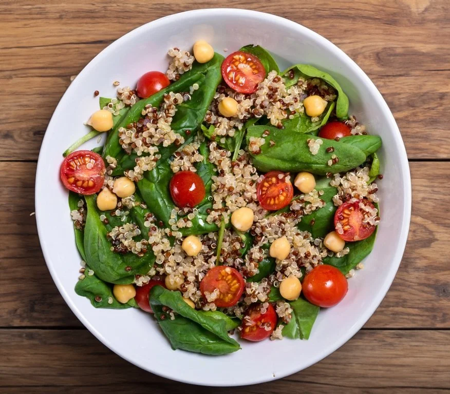 Quinoa Chickpea Salad