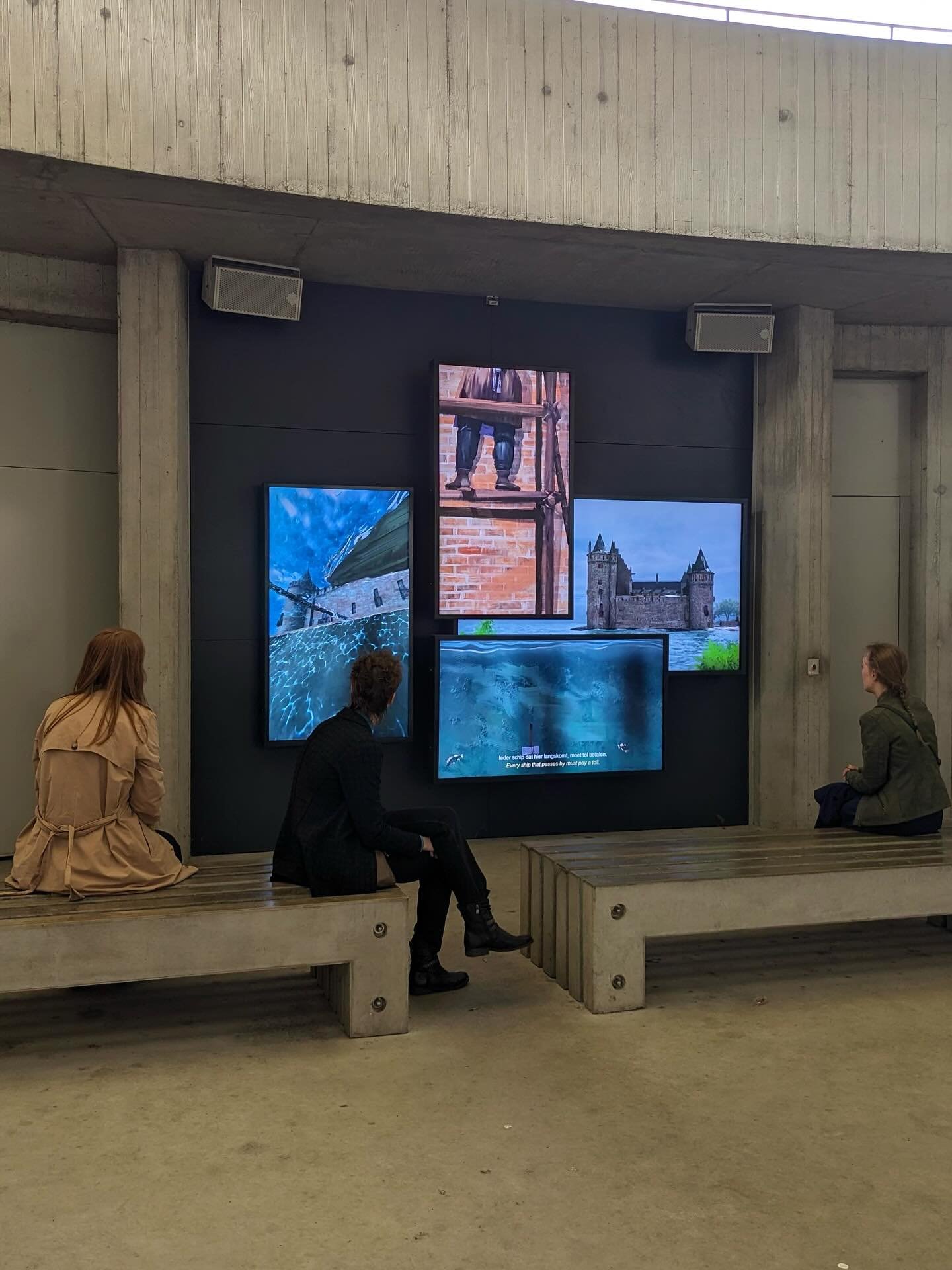 Recently, we created several new films for @muiderslot. One of them is currently on view in the Waterschild, an underground building on the castle grounds. 

It&rsquo;s an animated film about Muiderslot&rsquo;s long and complex relationship with wate