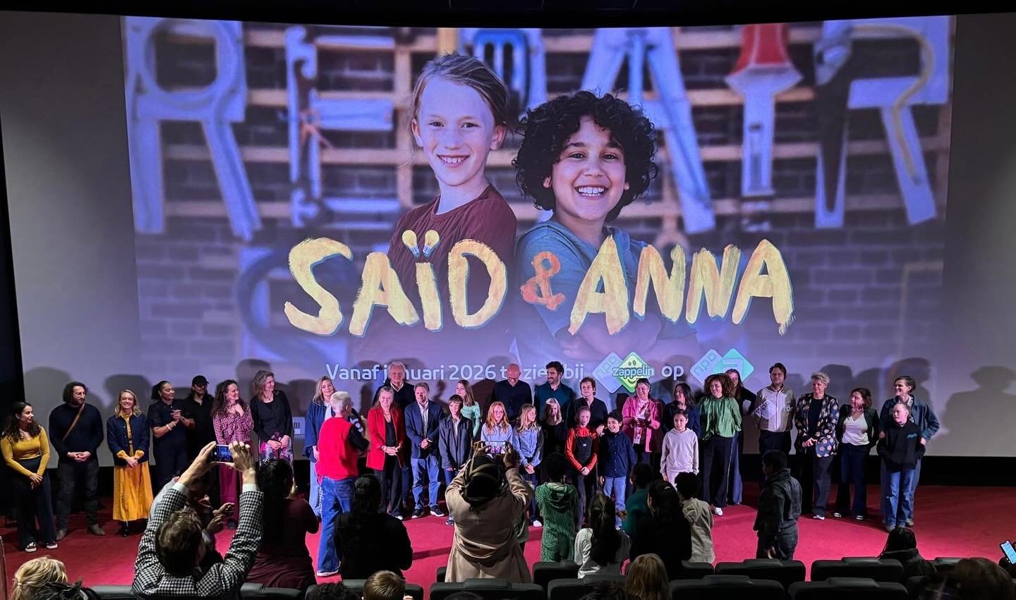Last Saturday, season 2 of the kids&rsquo; series &ldquo;Sa&iuml;d &amp; Anna&rdquo; premiered at @cinekidfestival! 
 
Sa&iuml;d and Anna are two best friends who spend their days in Sa&iuml;d&rsquo;s parents&rsquo; repair shop. While fixing broken i