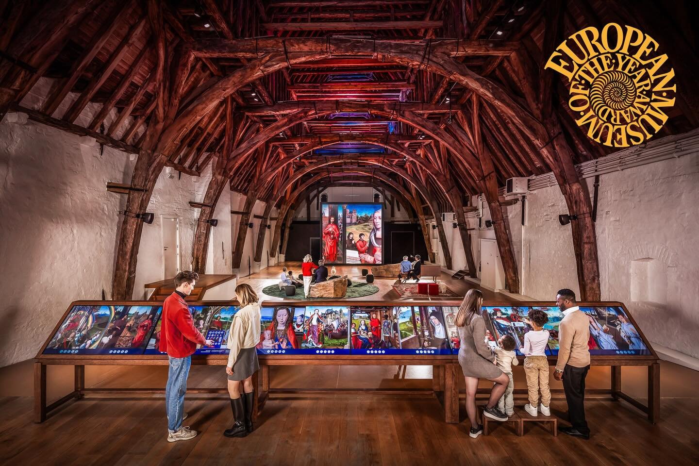 The renovated Saint John&rsquo;s Hospital Museum (@museabrugge) and CERN&rsquo;s Science Gateway (@cern) are in the running for the European Museum of the Year Award 2026! We&rsquo;re glad to have been part of these amazing projects.

At the Saint Jo