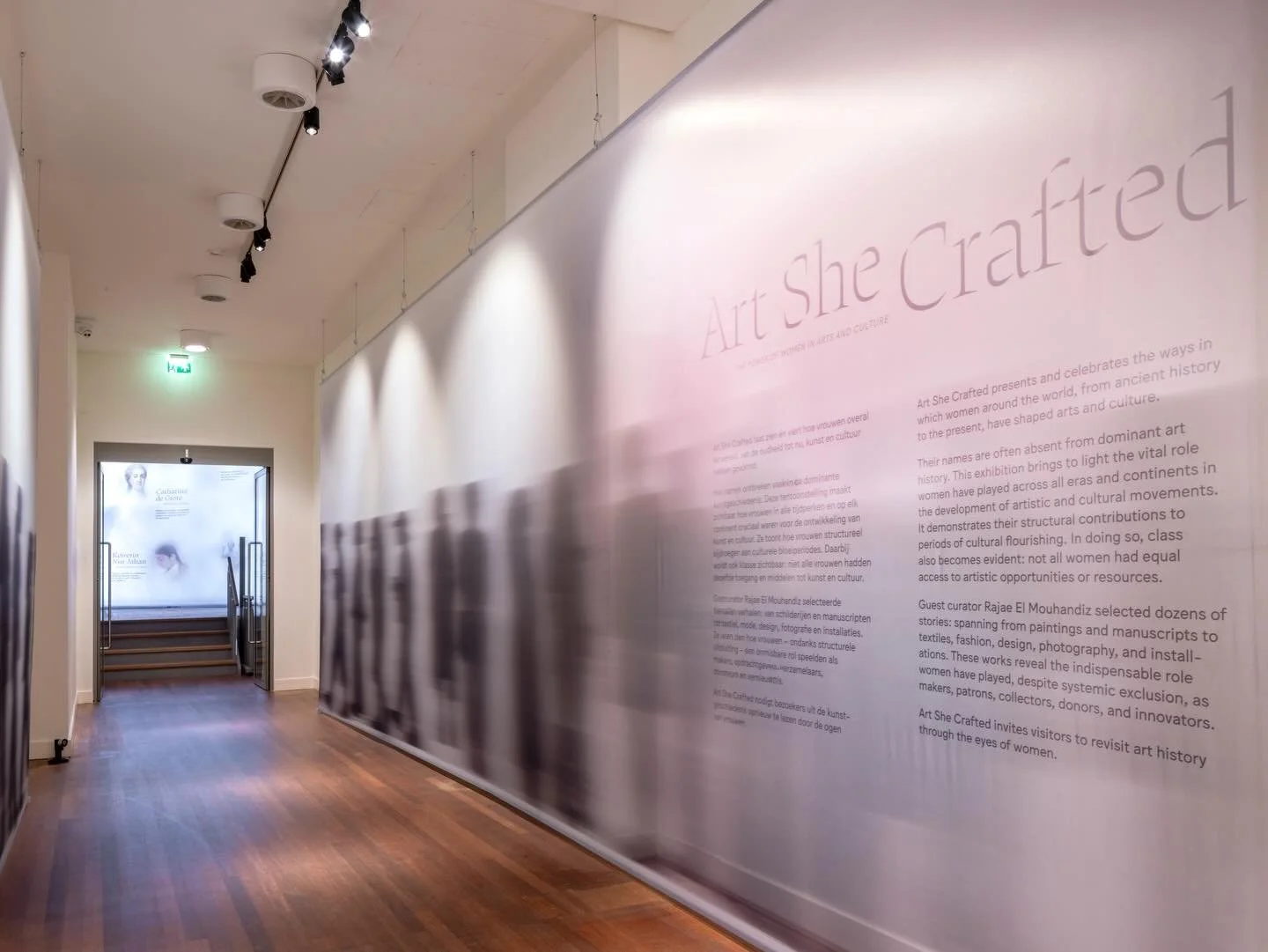 The new exhibition &ldquo;Art She Crafted&rdquo; opened at @wereldmuseum.rotterdam. It highlights how women, from ancient times to the present, have shaped art and culture &ndash; often without getting the recognition they deserved. Guest curator Raj