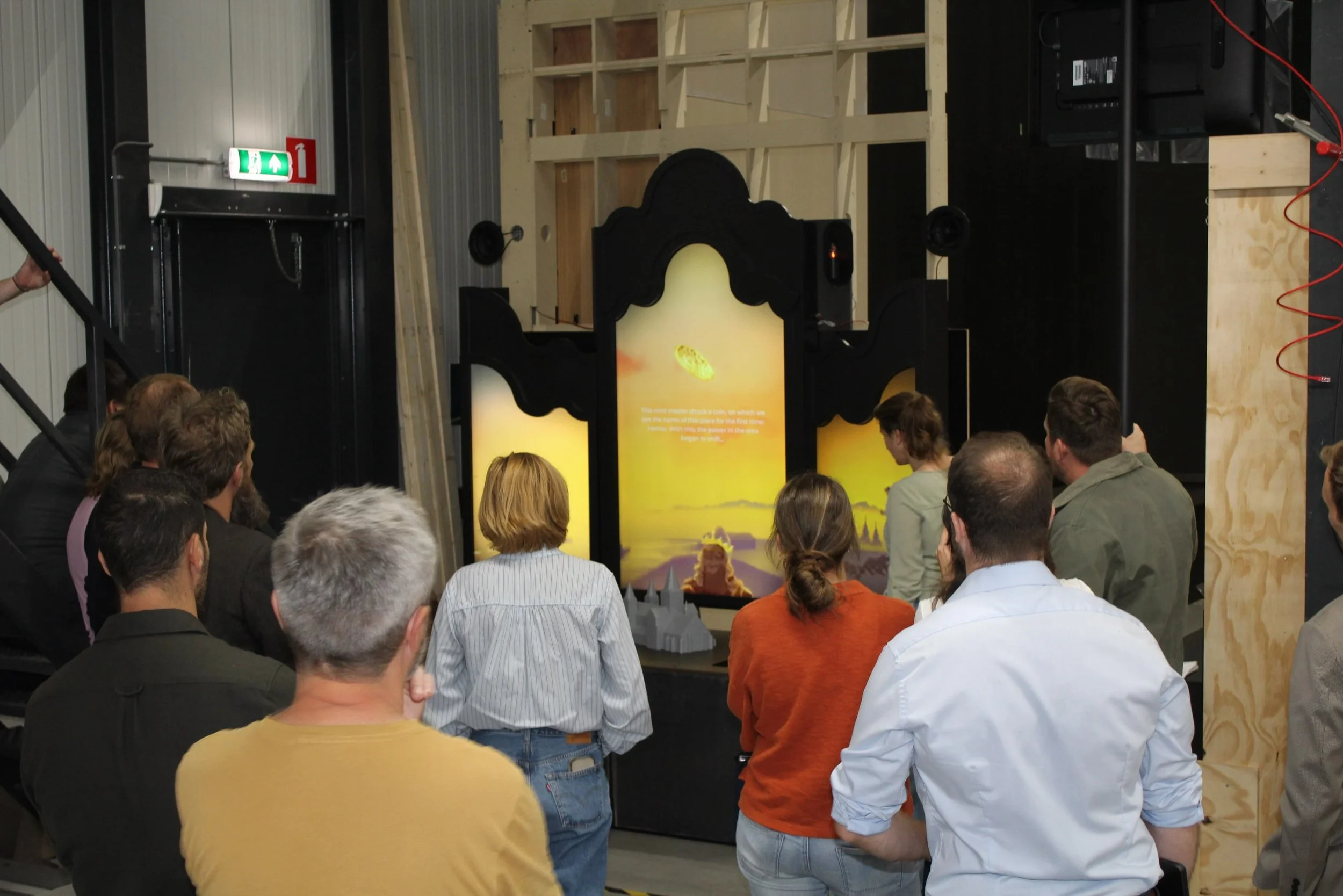 A test day at @heijmerinkwagemakers&rsquo; tech lab in Vianen, together with our client from @annomuseum in Norway and our partners at @heijmerinkwagemakers, @tordenoglynild_design, @phantavisual and @studiosolitude.nl. 

We went through the exhibiti
