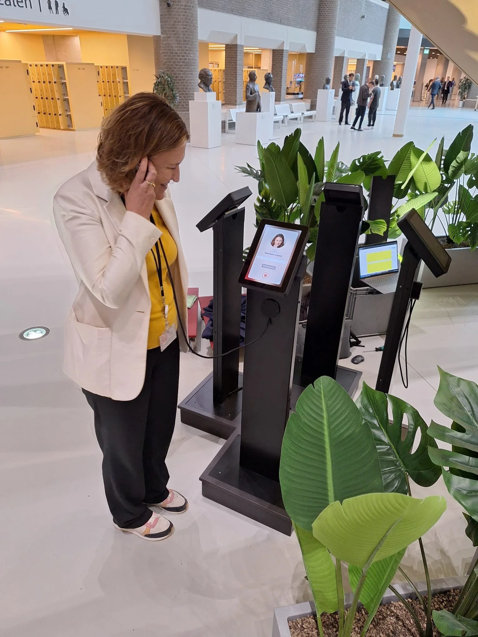 Recently, we created the modular exhibition &ldquo;Voices You Need to Hear&rdquo; for @tweede_kamer. We produced seven interviews with people sharing their stories and personal experiences with democracy. What is democracy? What does it mean to grow 