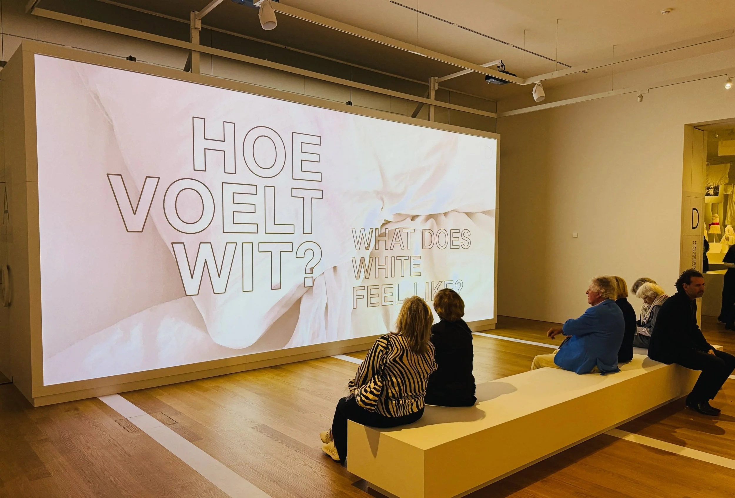 &ldquo;White, more than a colour&rdquo; has opened at @paleishetloo! The exhibition questions the meaning of white: How clean is white? Does white signify a beginning? Or an end? Why white? At what cost? 

We created an introduction film that poses t