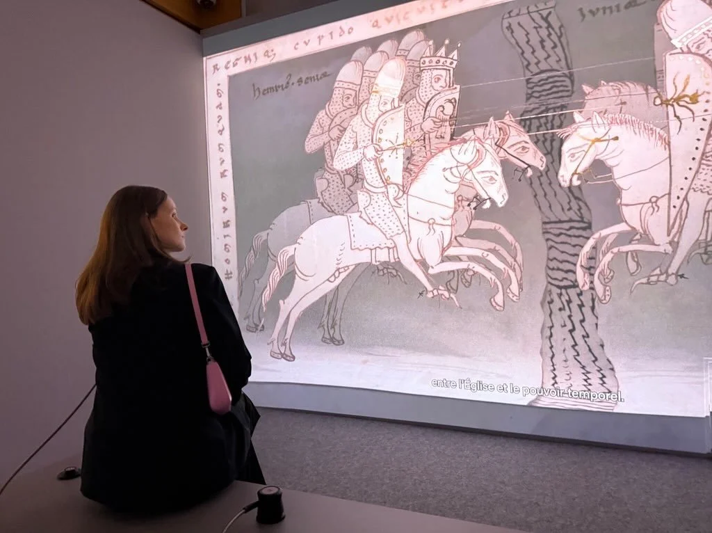 The new exhibition &ldquo;Fundatio&rdquo; at @citymuseum_lu explores the origins of the County of Luxembourg in the 12th century. 
 
For the exhibition, we created an immersive film about the Investiture Controversy &ndash; a struggle between the kin