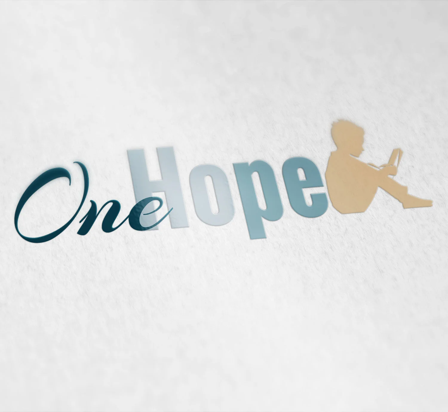 Rebranding concept for a non-profit organization called One Hope located in Pompano Beach, FL