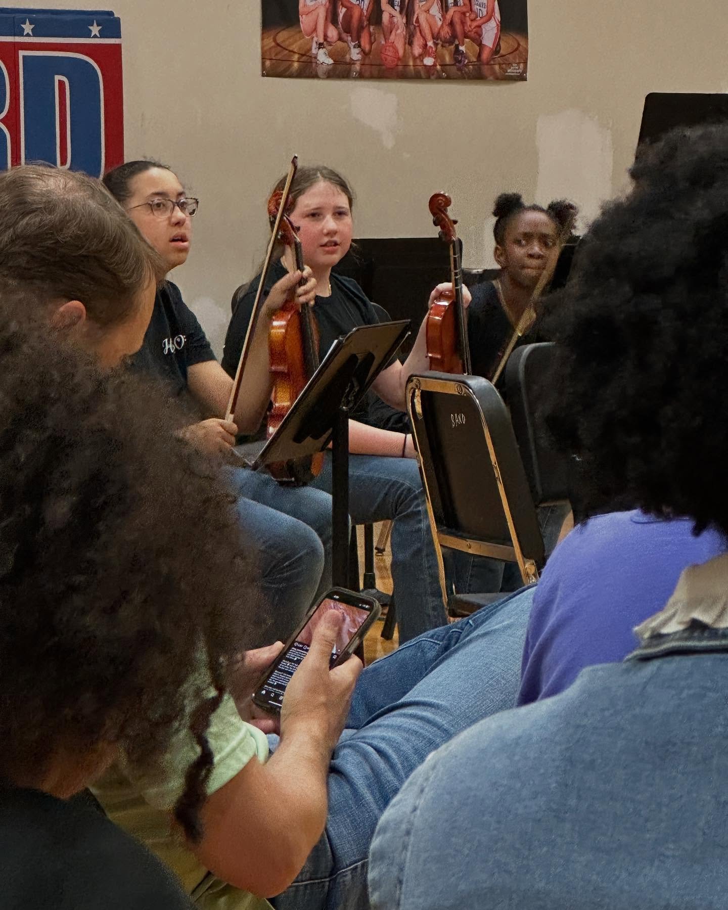 The last pic of her ever playing violin. Proud of you for sticking it out to the end, Pep!

Home from college, time to recover! So thankful to have you all 4 home for summer ❤️
