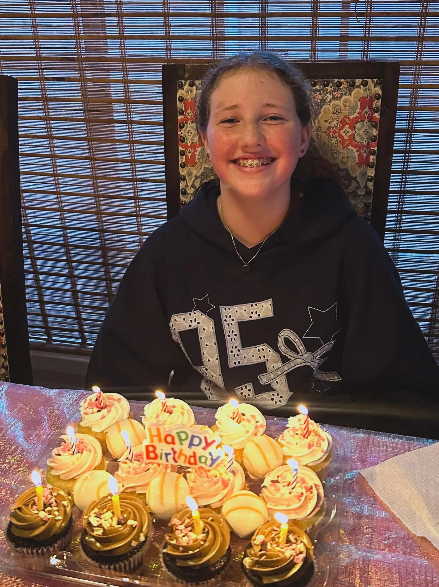 My girl. The caboose. 13 years old today!!! THIRTEEN!!!! Happy birthday, Pepper. 

You looooove spending time with friends and having fun. Makes sense- having your siblings was like being born into a party that was just waiting for you to arrive. You