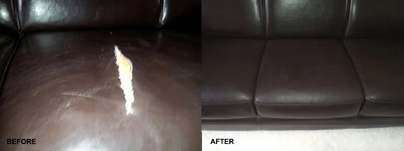 Leather Couch Rip Repair and Restoration Oakland County, MI - Leather Couch Rip Repair and Restoration Macomb County, MI - Leather Couch Rip Repair and Restoration Wayne County, MI