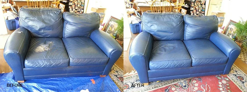Leather Couch Color Change Repair and Restoration Oakland County, MI - Leather Couch Color Change Repair and Restoration Macomb County, MI - Leather Couch Color Change Repair and Restoration Wayne County, MI