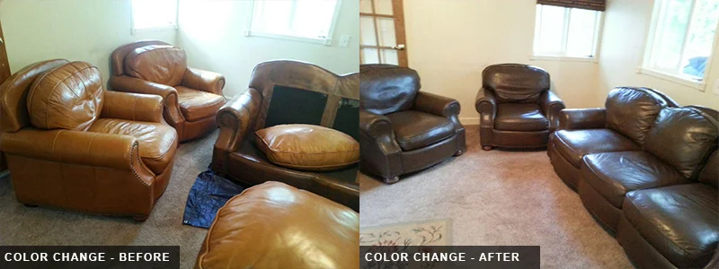 Leather Sofa Color Change Repair and Restoration Oakland County, MI - Leather Sofa Color Change Repair and Restoration Macomb County, MI - Leather Sofa Color Change Repair and Restoration Wayne County, MI
