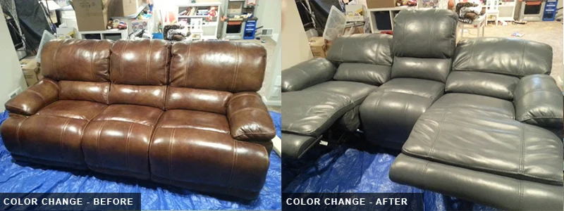 Leather Theatre Color Change Repair and Restoration Oakland County, MI - Leather Theatre Color Change Fatigue Repair and Restoration Macomb County, MI - Leather Theatre Color Change Repair and Restoration Wayne County, MI