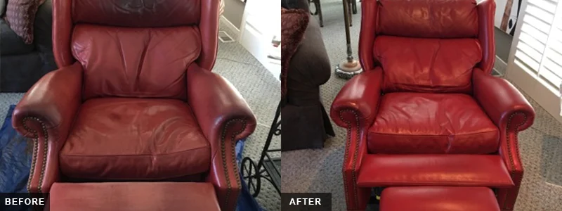 Leather Recliner seat Fatigue Repair and Restoration Oakland County, MI - Leather Recliner seat Fatigue Repair and Restoration Macomb County, MI - Leather Recliner seat Fatigue Repair and Restoration Wayne County, MI
