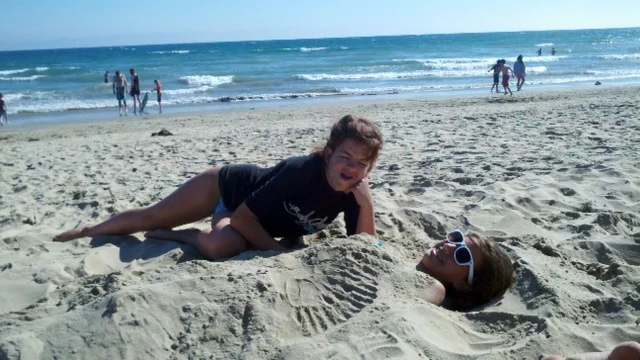 Fun in the sand!!