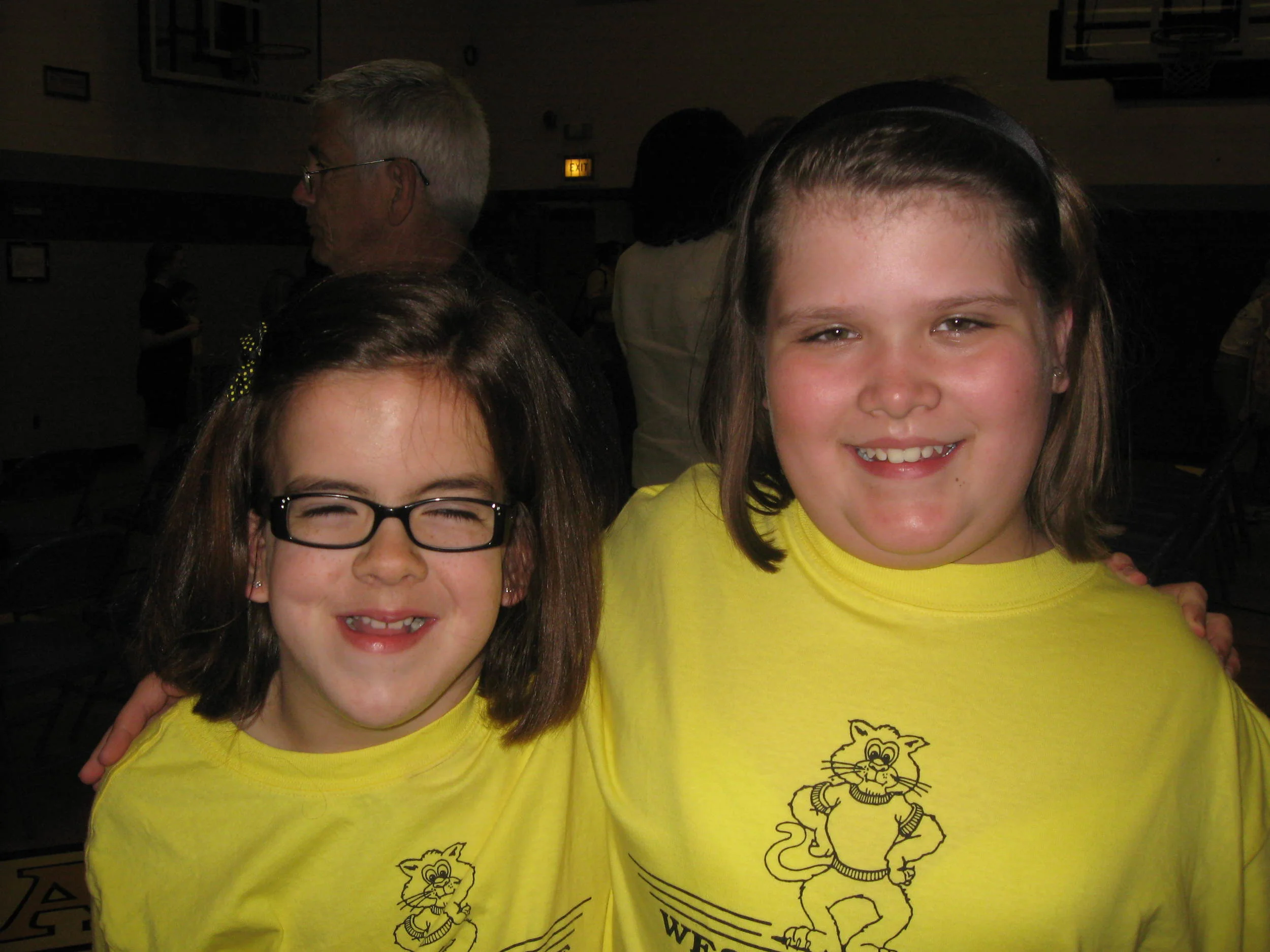 Melanie and Brylee after West Terrace Choir Program