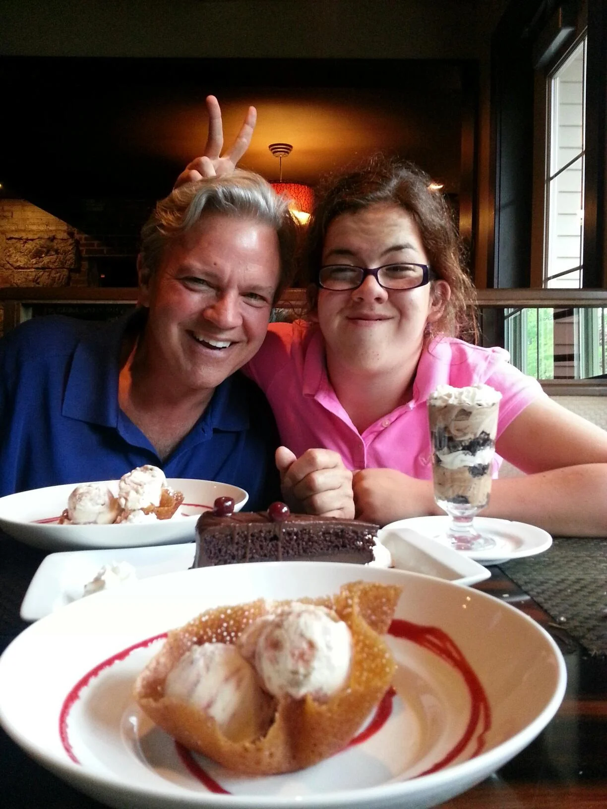Desserts with Dad, June 2013