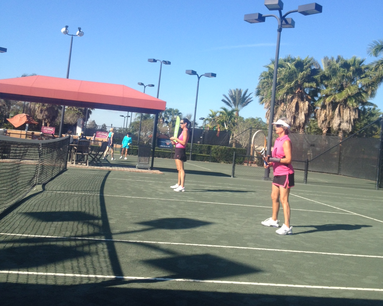 MTC member tearin' up courts in Florida as her rehab continues!!!