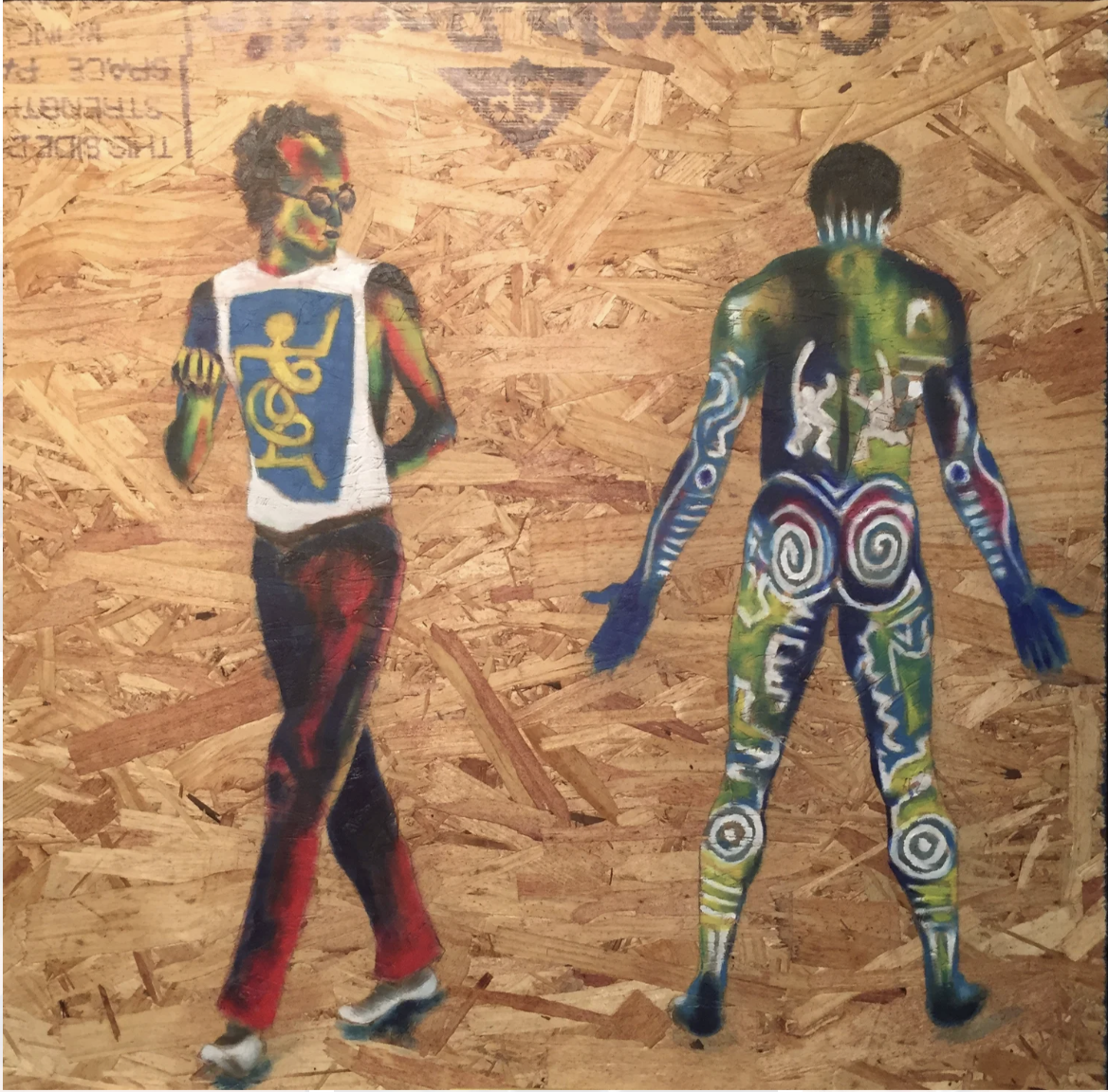 Keith Harring + Grace Jones