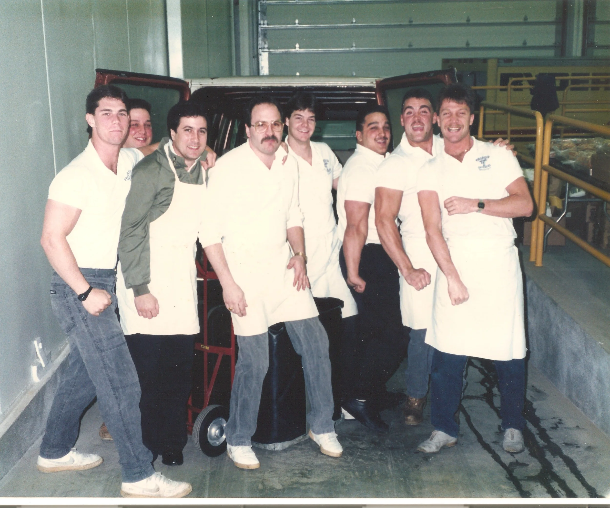 Michael with the "boys", back in the day.