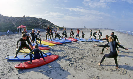 Beach Group Lessons