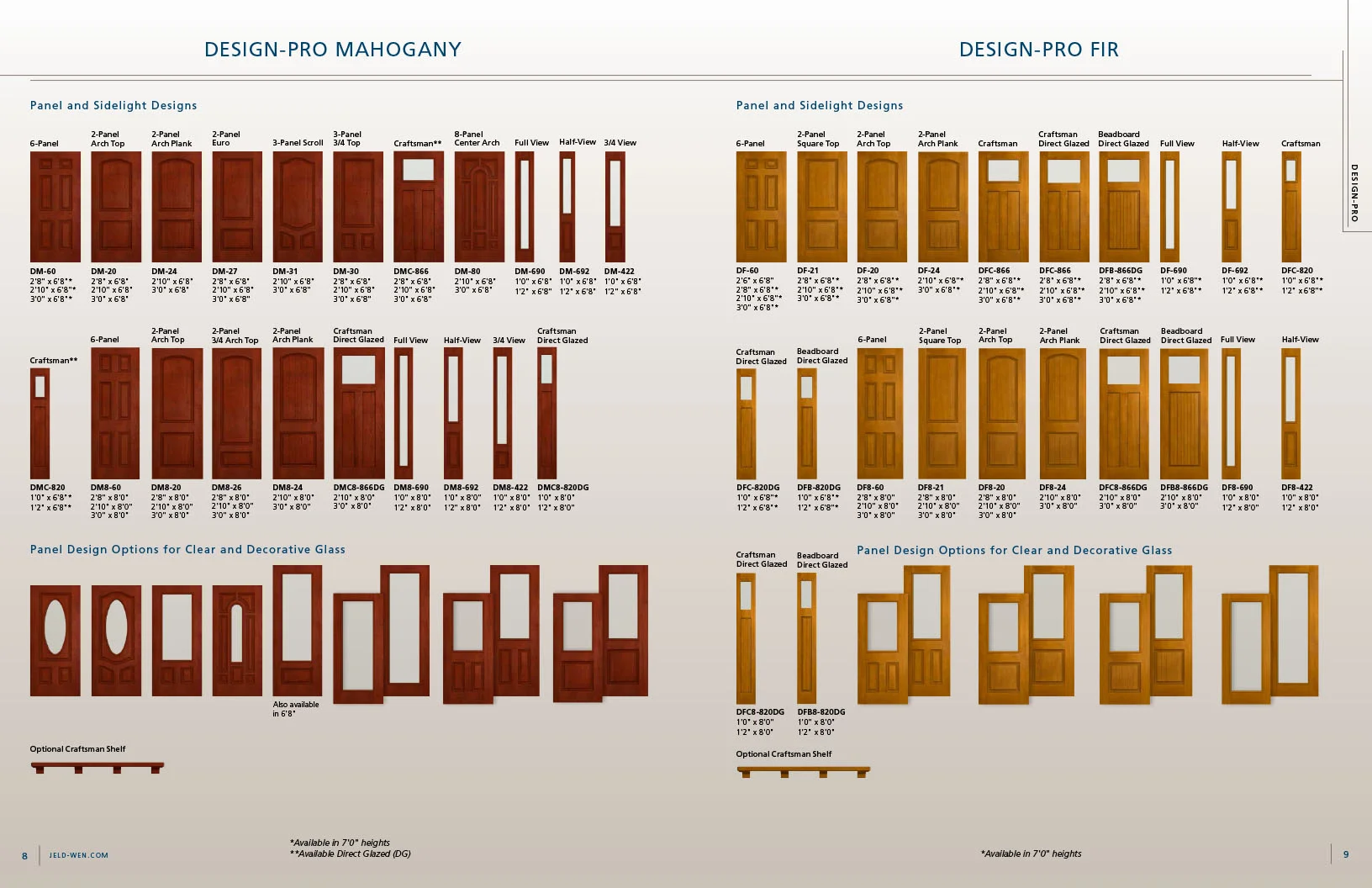 Design-Pro Mahogany and Fir Spread