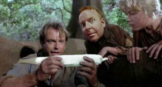  Is that a Velociraptor joint? Fuck yeah.