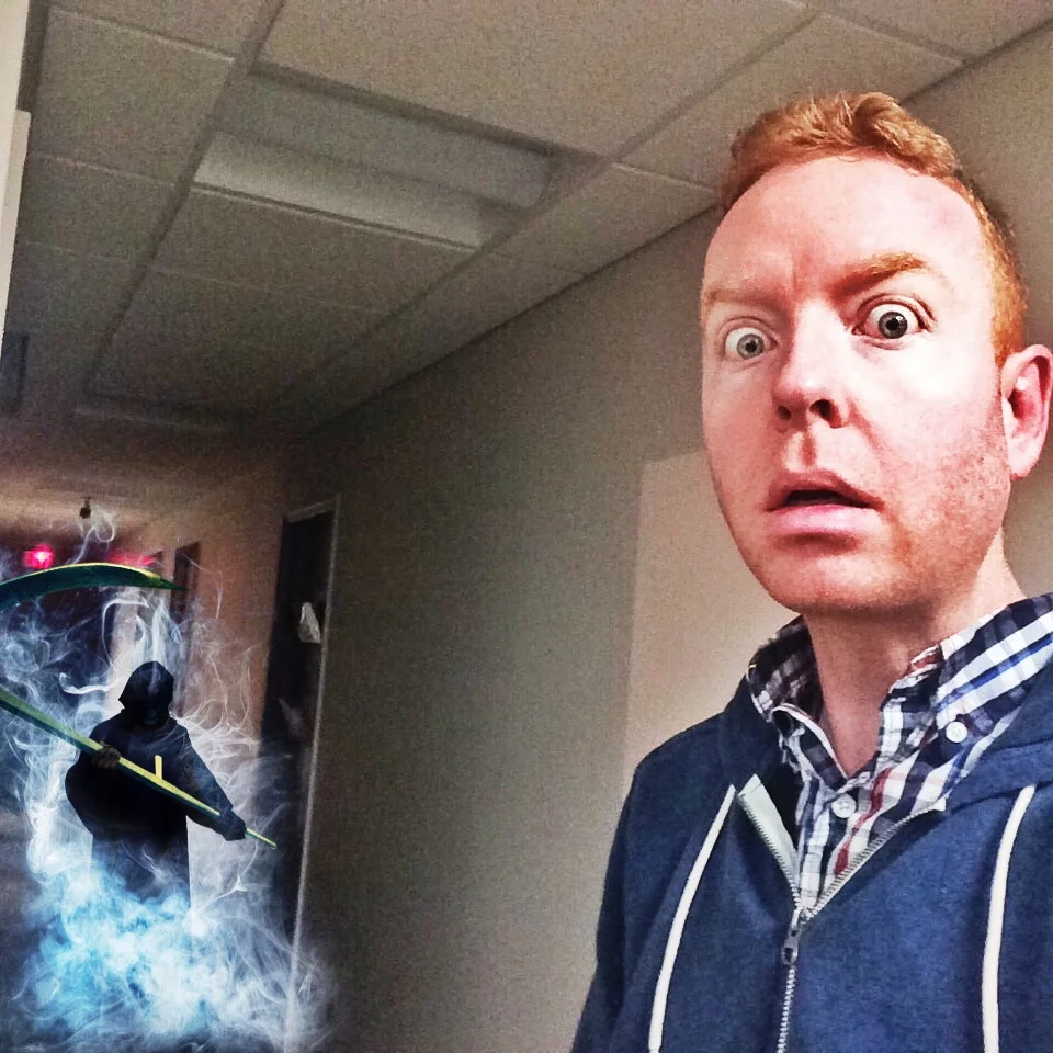  "East Side" Dave: He definitely fears the Reaper.